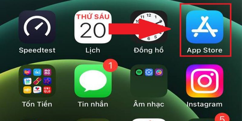 Hướng dẫn tải app cho IOS